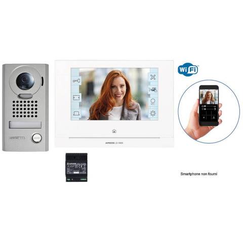 KIT VIDEO MAIN LIBRE AIPHONE + WIFI