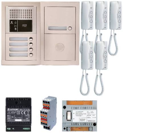 GTBA5E : Pack audio 5 bp encastr