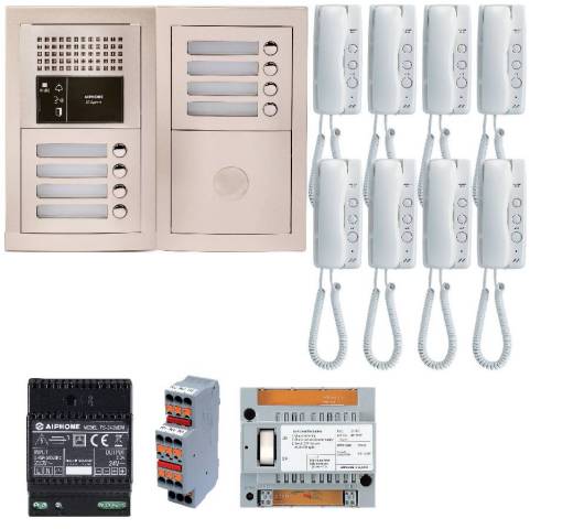 GTBA8E : Pack audio 8 bp encastr